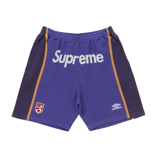 Supreme Umbro Knit Shorts Purple