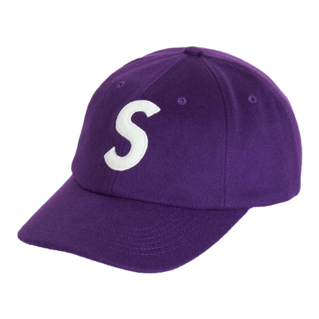Supreme Wool S-Logo Hat 'Purple'