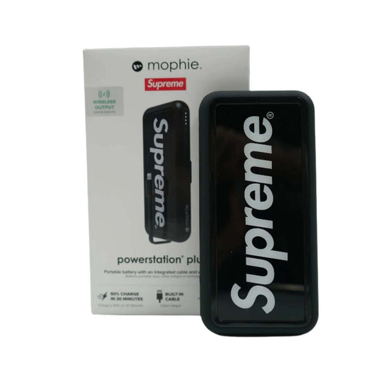 Supreme x Mophie Powerstation Plus XL Black