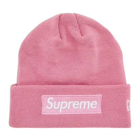 Supreme x New Era Box Logo Beanie 'Dusty Pink'