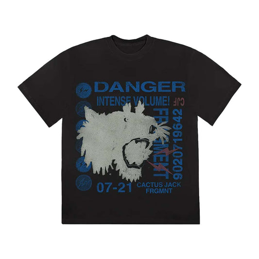Travis Scott Danger Tee Black