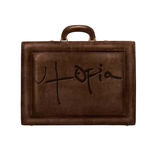 Travis Scott Utopia Briefcase Brown