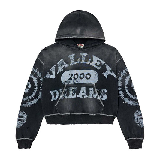Vale Forever 2000 Spiral Hoodie Black