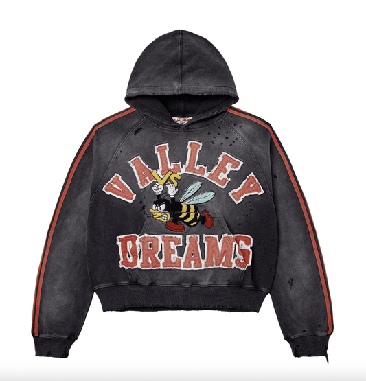 Vale Forever Anthem Pullover Hoodie Black/Red