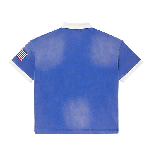 Vale Forever Berlin Polo Tee Blue Red White
