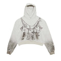 Vale Forever Big Chain Hoodie Dirty Heather Grey