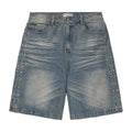 Vale Forever Candy Jorts Blue Wash