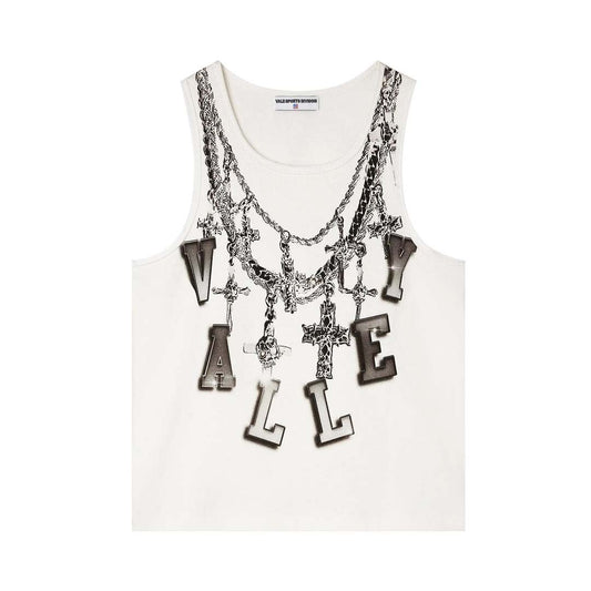 Vale Forever Chain Tank 'White'