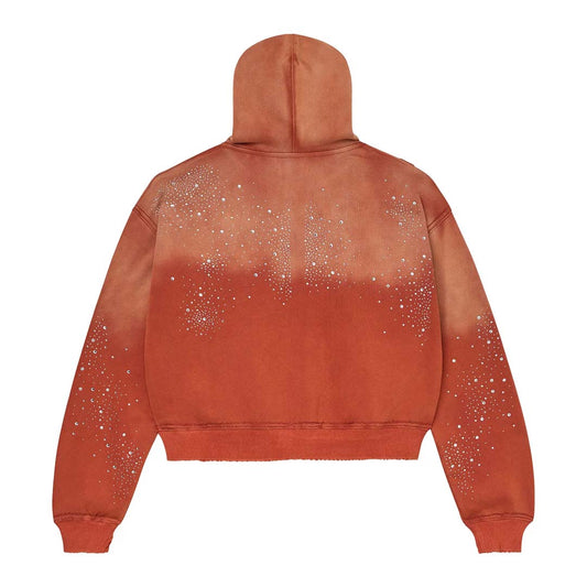 Vale Forever Classico Zip Up Hoodie 'Orange'