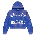 Vale Forever Classico Zip Up Hoodie Sapphire