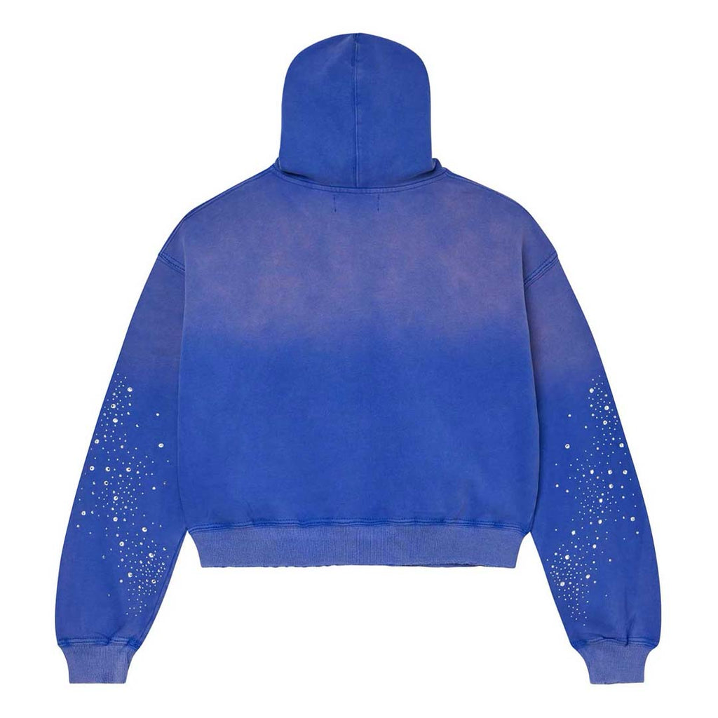 Vale Forever Classico Zip Up Hoodie Sapphire