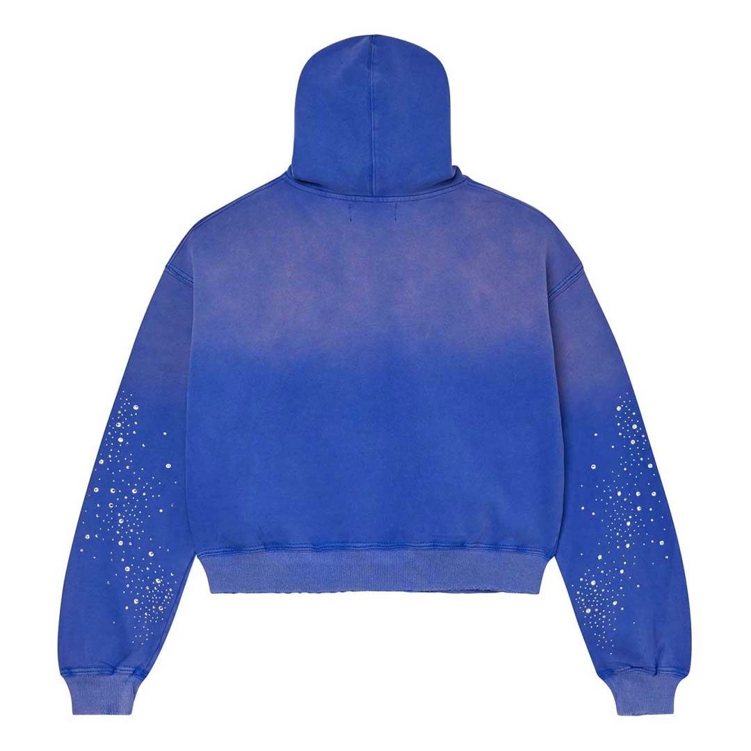 Vale Forever Classico Zip Up Hoodie Sapphire
