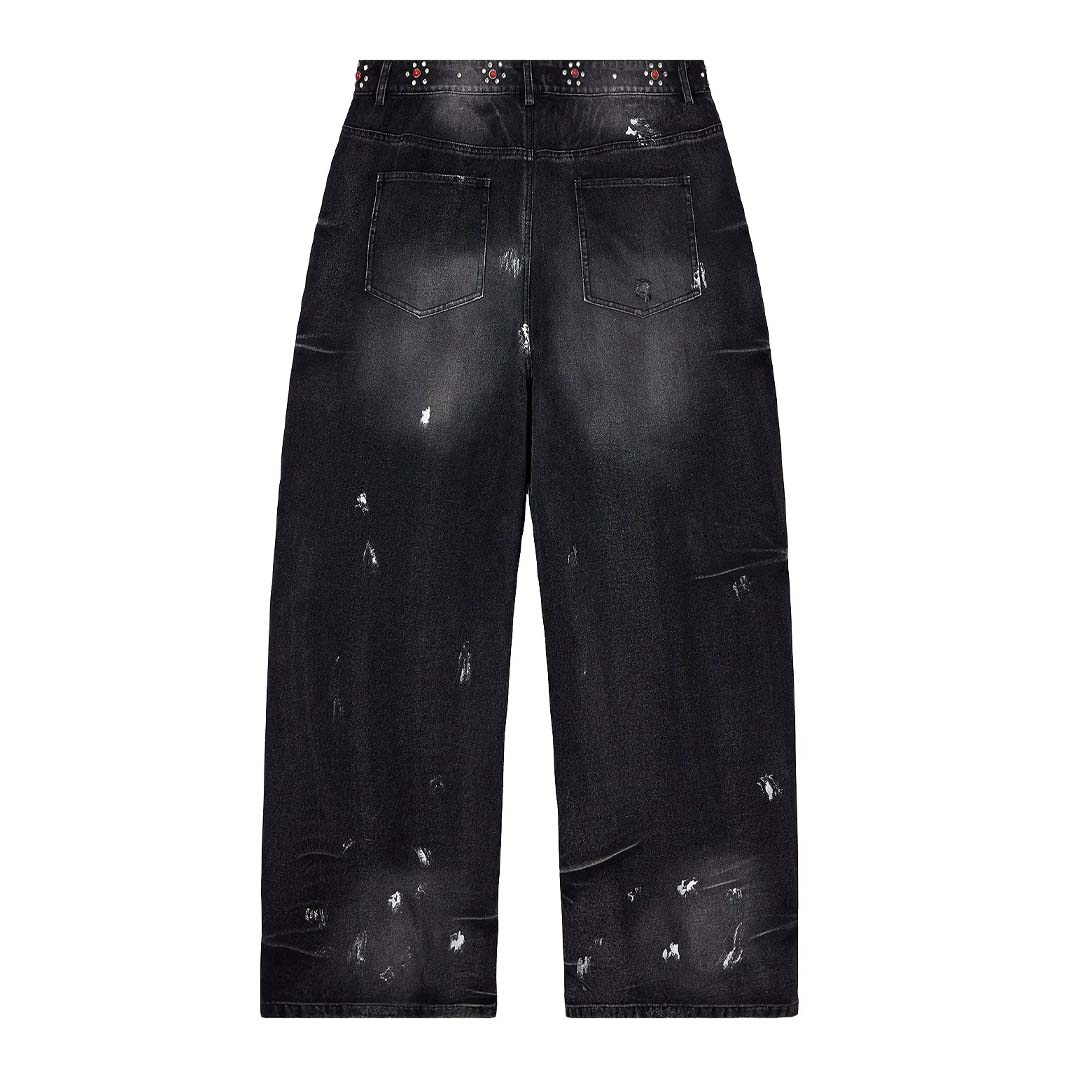 Vale Forever DIY Carpenter Jeans Black