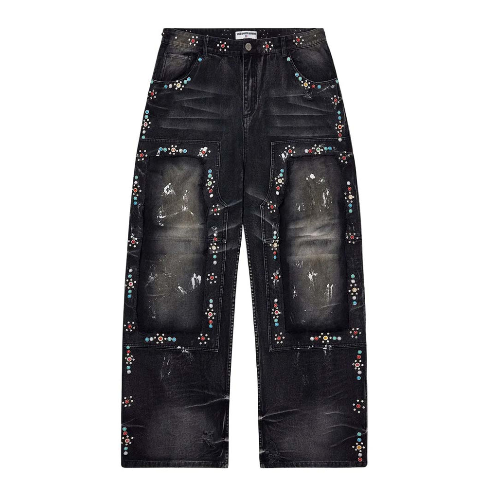 Vale Forever DIY Carpenter Jeans Black