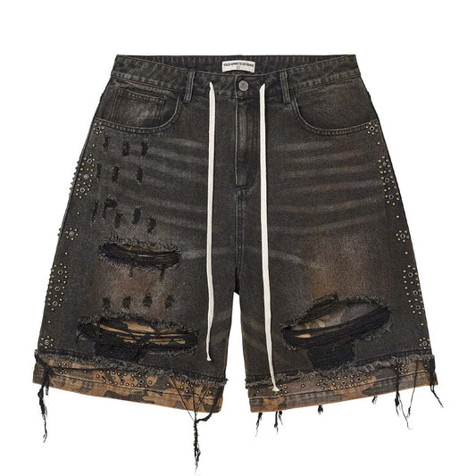 Vale Forever Double Black Denim Jorts