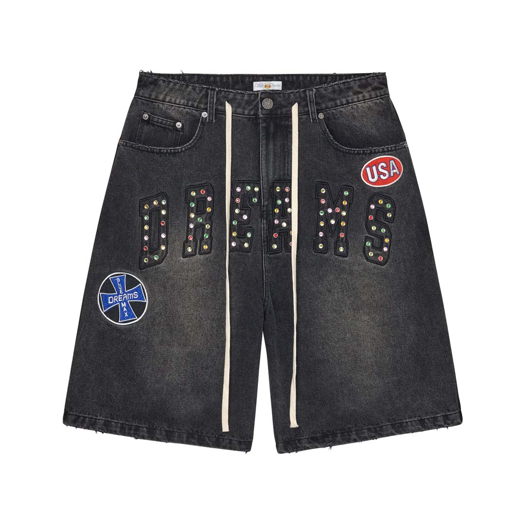 Vale Forever Dreams Black Denim Jorts