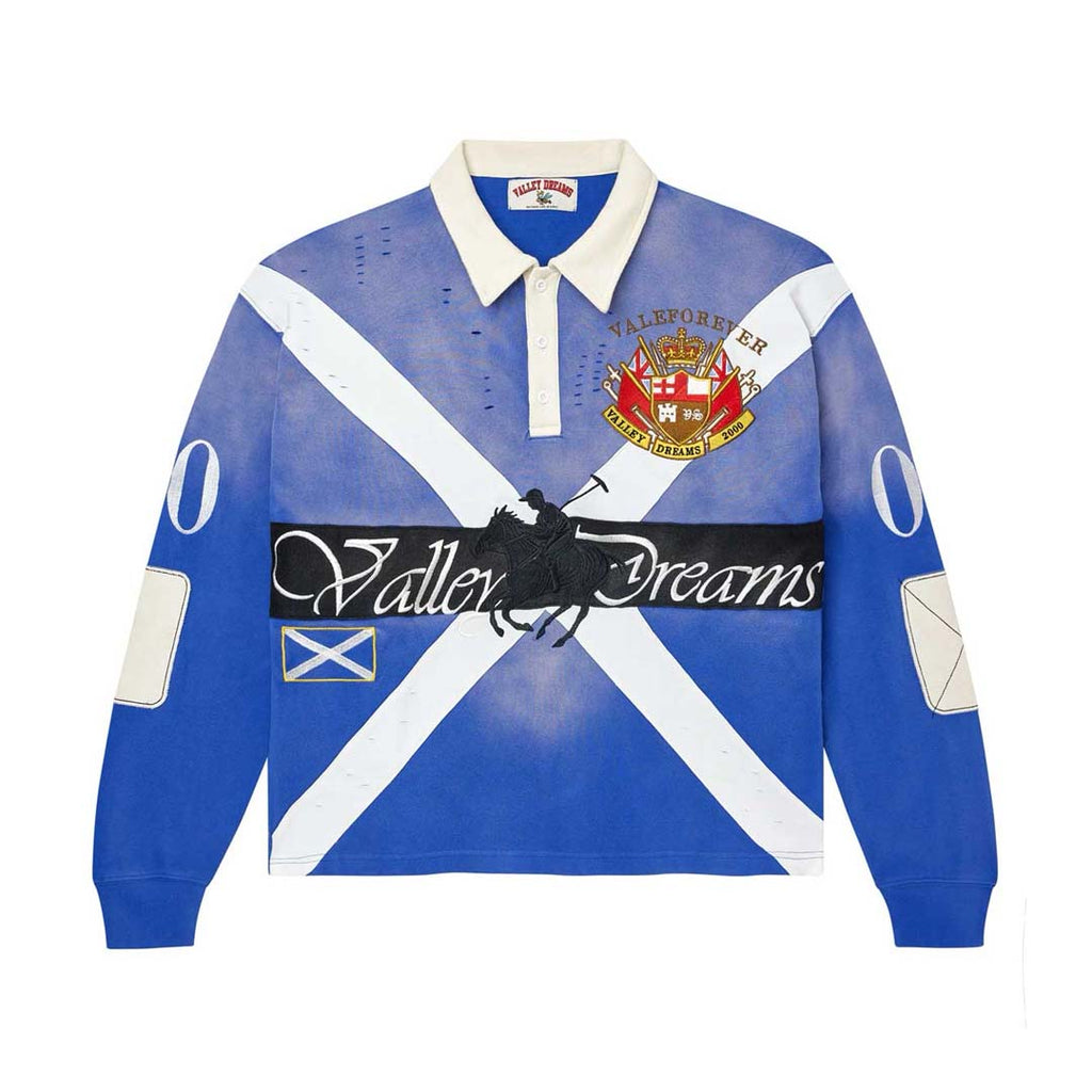 Vale Forever Legacy Rugby L/S Tee Blue