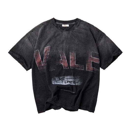 Vale Forever Logo Black Tee