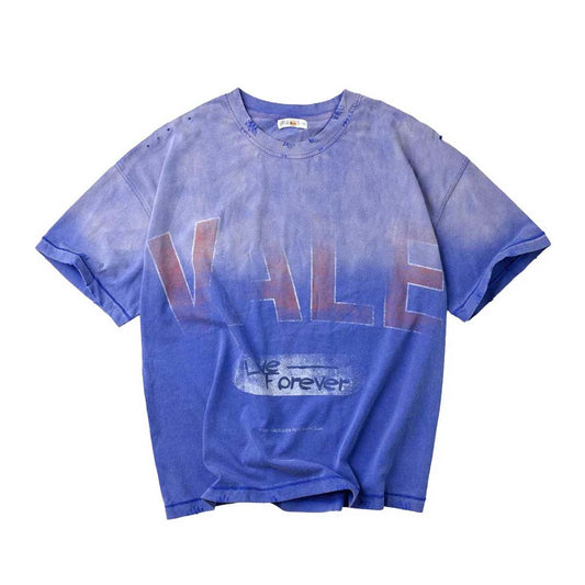 Vale Forever Logo Blue Tee