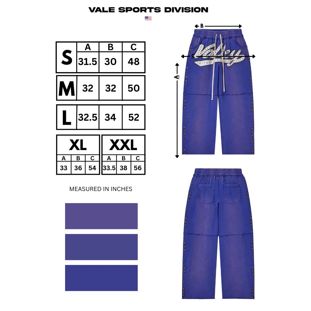 Vale Forever Skittles Sweatpants Blueberry
