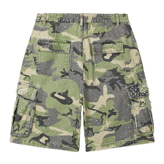 Vale Forever Soulja Camo Jorts 'Green/Camo'