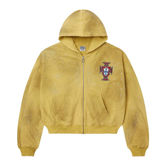 Vale Forever Sun Clustered Zip Up 'Yellow'