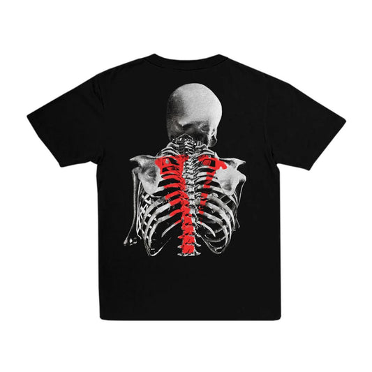Vlone x Never Broke Again Bones Tee Black