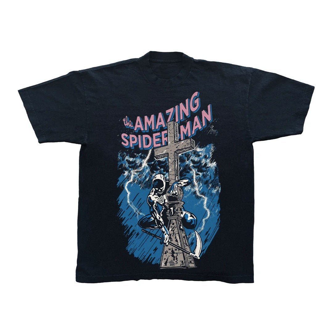 Warren Lotas Amazing Spiderman Tee Black