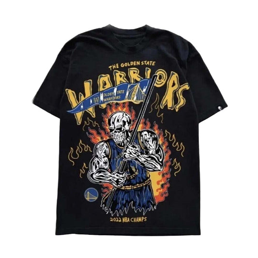 Warren Lotas Golden State Warriors Black Tee
