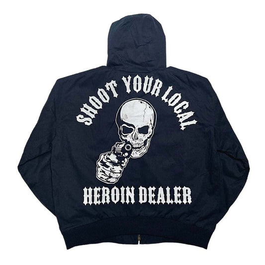 Warren Lotas Shoot Your Local Heroin Dealer Work Jacket