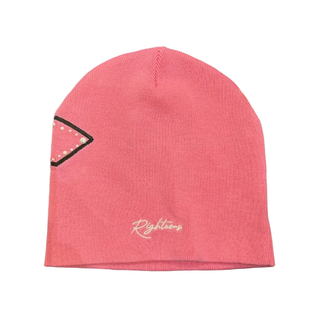 We Are Righteous Beanie Pink